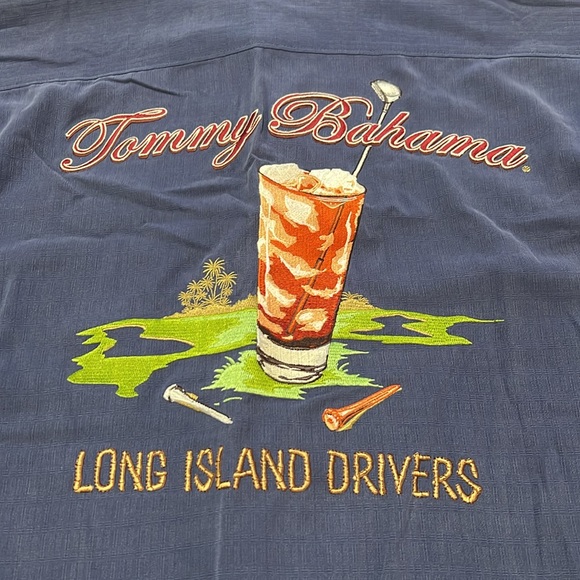 TOMMY BAHAMA NWT 💯 SILK ,LONG ISLAND DRIVERS - Picture 2 of 10